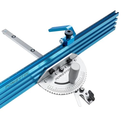 POWERTEC POWERTEC 71391 Miter Gauge System (24 in Fence)