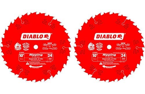 Diablo (Freud) Diablo D1024X 10-in Ripping Blade (24T, 2-pack)