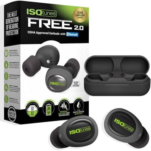 ISOtunes ISOtunes FREE 2.0 Bluetooth Hearing Protection Earbuds