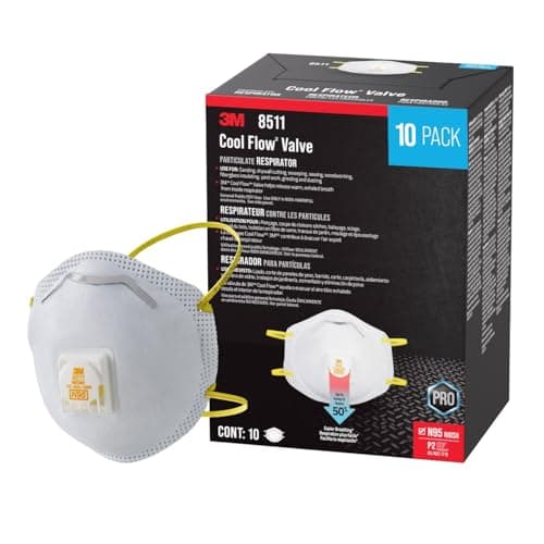 3M 3M 8511 N95 Valved Respirator (10-pack)