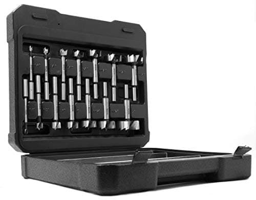 WEN WEN FB5114 Forstner Bit Set (14 pc, 1/4–2 in)