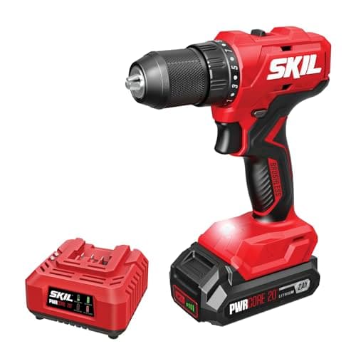SKIL SKIL PWR CORE 20 DL6280B-10 Brushless 20V 1/2 in. Drill/Driver Kit
