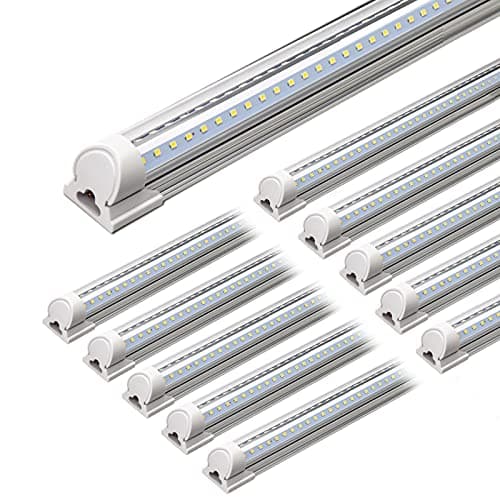 Barrina Barrina T8 LED Shop Lights, 4 ft (10-pack)