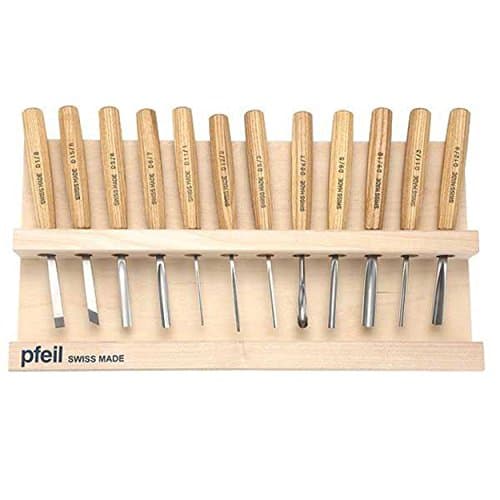 pfeil pfeil Swiss Made Intermediate Carving Set (12 Tools)