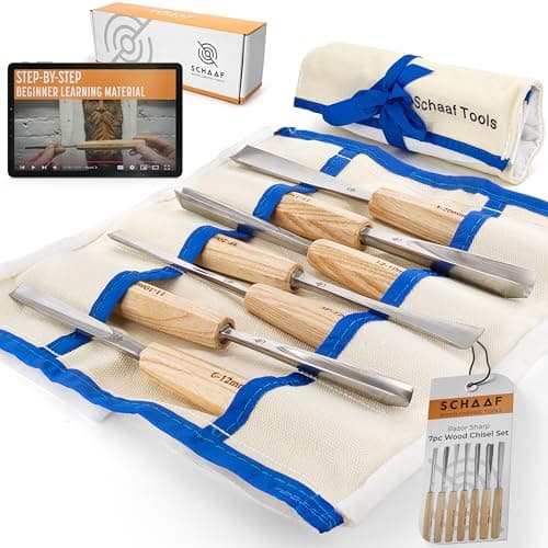 Schaaf Schaaf 7-Piece Full-Size Wood Carving Set