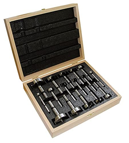 Fisch Fisch Wave Cutter Forstner Bit Set (16 pc, 12–50 mm)